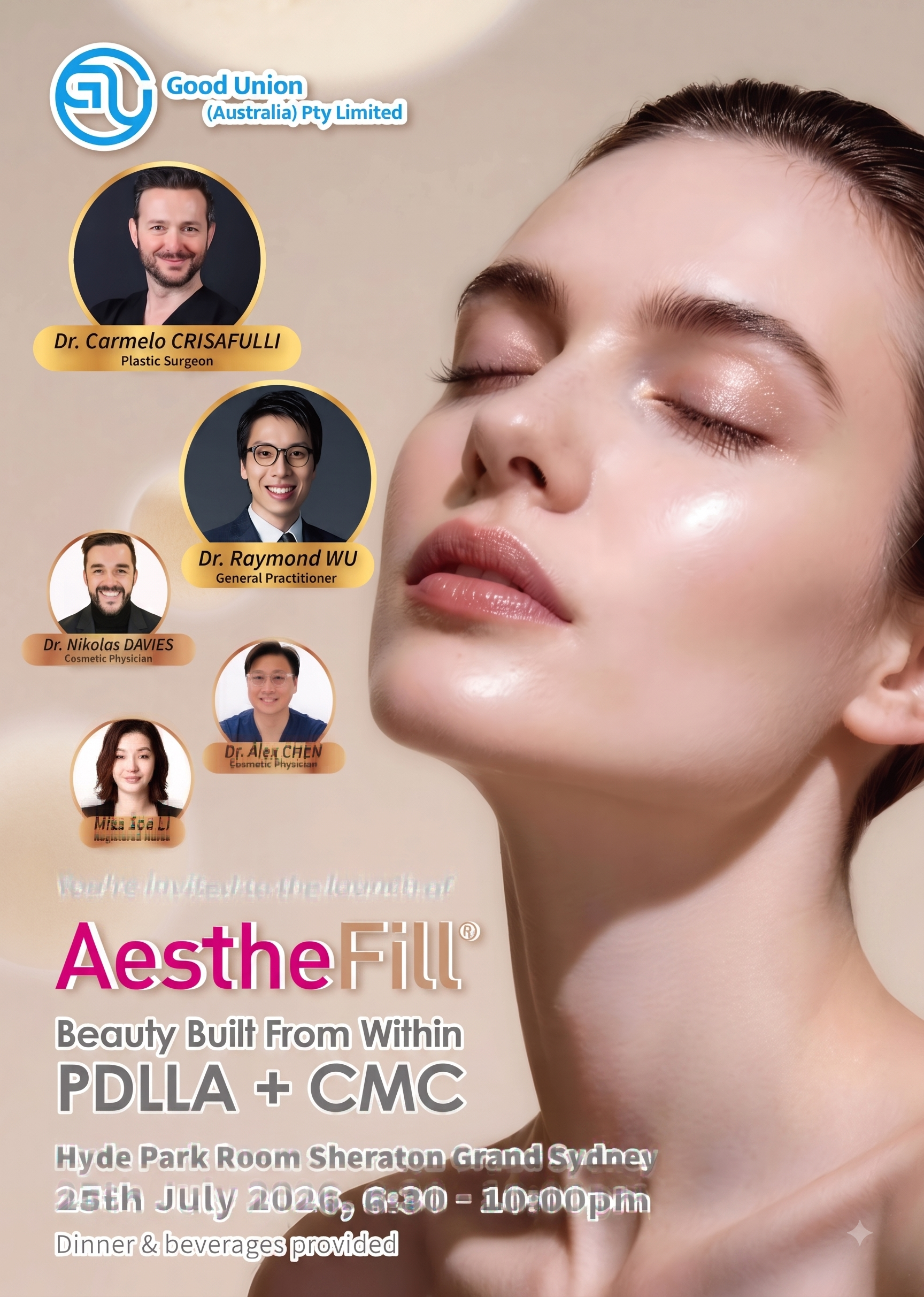 PDLLA + CMC Educational Masterclass Success: Elevating Medical Aesthetics & Biostimulatory Insights in Australia | Good Union